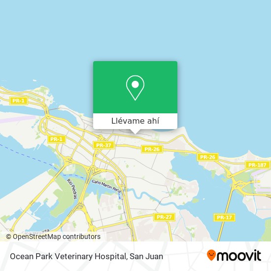 Mapa de Ocean Park Veterinary Hospital