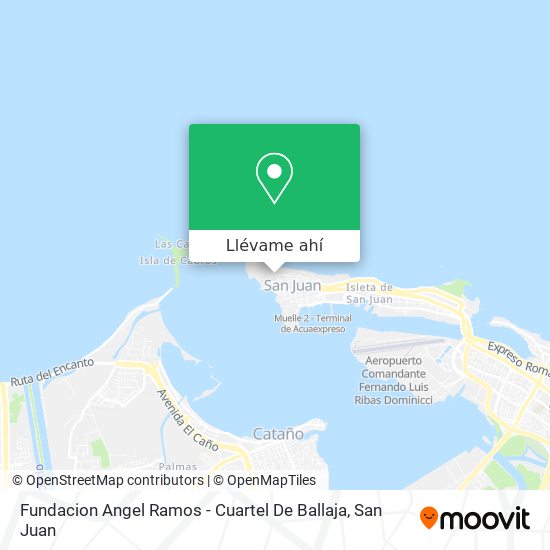 Mapa de Fundacion Angel Ramos - Cuartel De Ballaja