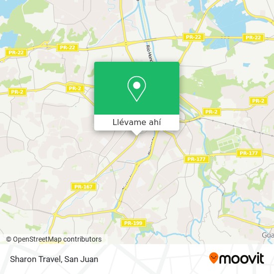 Mapa de Sharon Travel