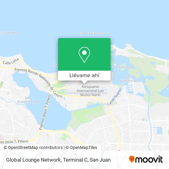Mapa de Global Lounge Network, Terminal C
