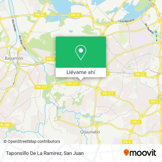 Mapa de Taponsillo De La Ramirez