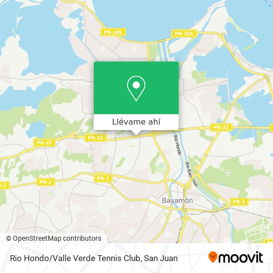 Mapa de Rio Hondo / Valle Verde Tennis Club