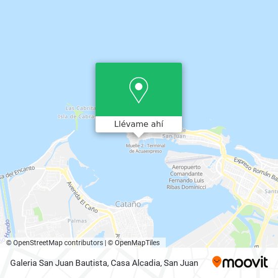 Mapa de Galeria San Juan Bautista, Casa Alcadia