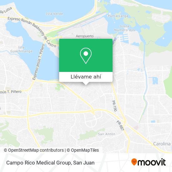 Mapa de Campo Rico Medical Group