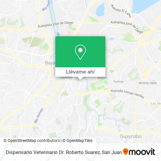 Mapa de Dispensario Veterinario Dr. Roberto Suarez