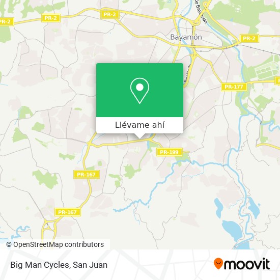 Mapa de Big Man Cycles