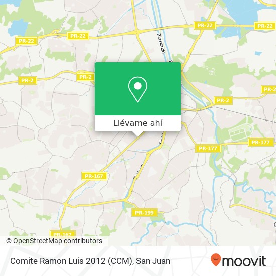 Mapa de Comite Ramon Luis 2012 (CCM)
