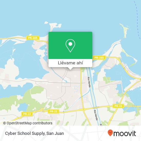 Mapa de Cyber School Supply