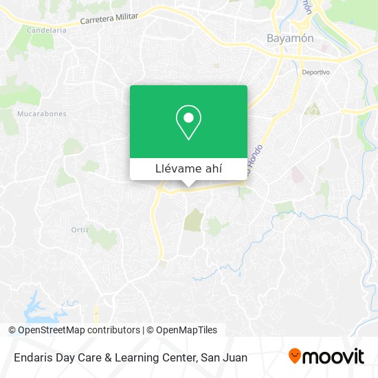 Mapa de Endaris Day Care & Learning Center