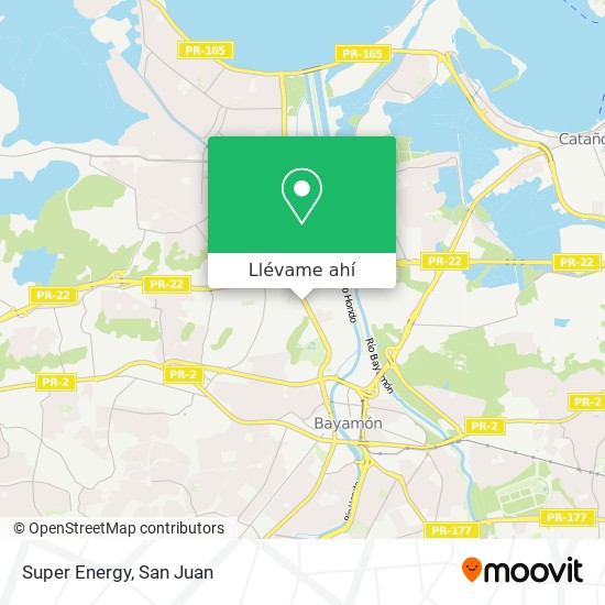 Mapa de Super Energy