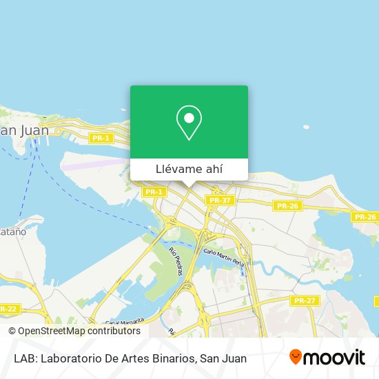 Mapa de LAB: Laboratorio De Artes Binarios