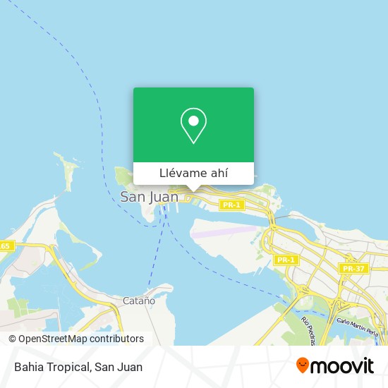 Mapa de Bahia Tropical