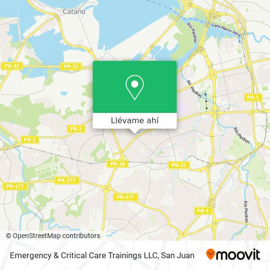 Mapa de Emergency & Critical Care Trainings LLC