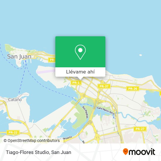 Mapa de Tiago-Flores Studio