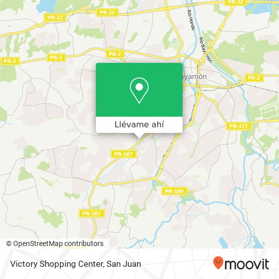 Mapa de Victory Shopping Center
