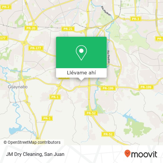 Mapa de JM Dry Cleaning
