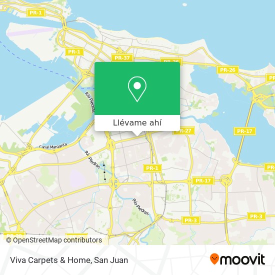 Mapa de Viva Carpets & Home