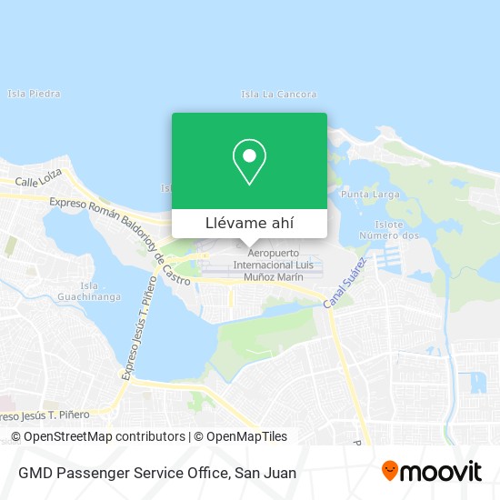 Mapa de GMD Passenger Service Office