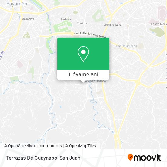 Mapa de Terrazas De Guaynabo