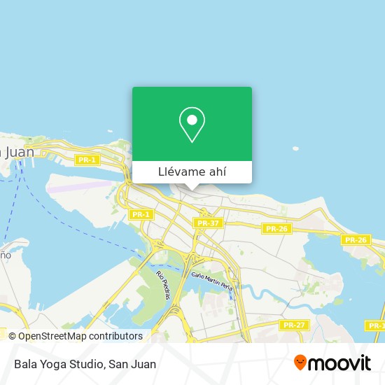 Mapa de Bala Yoga Studio