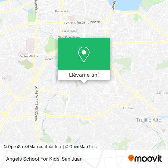 Mapa de Angels School For Kids