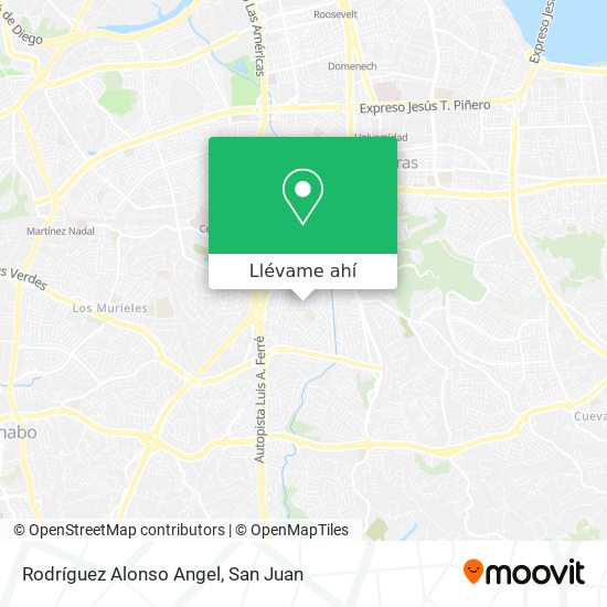 Mapa de Rodríguez Alonso Angel