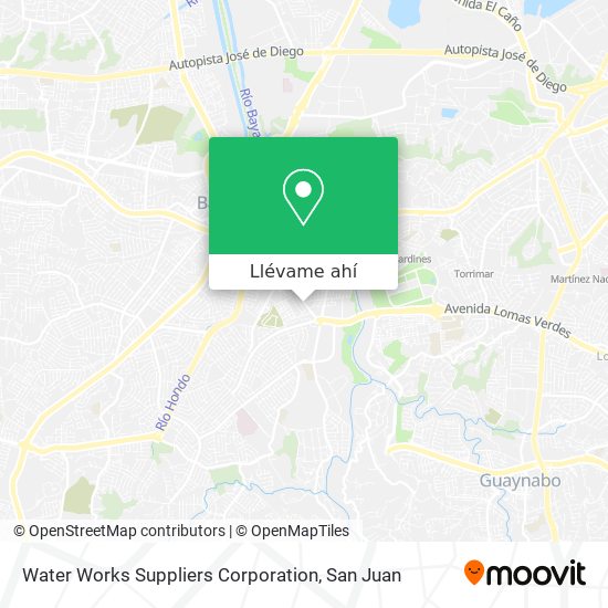 Mapa de Water Works Suppliers Corporation
