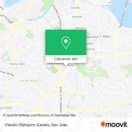 Mapa de Viendo Olympics Games