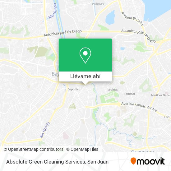 Mapa de Absolute Green Cleaning Services