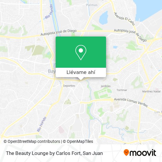 Mapa de The Beauty Lounge by Carlos Fort