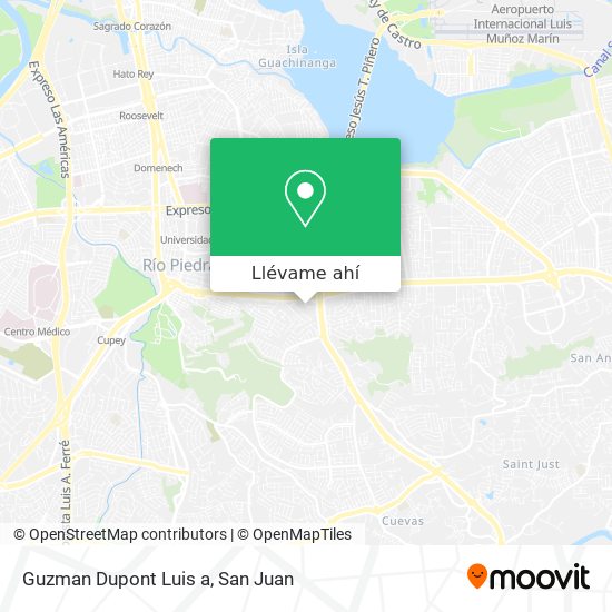 Mapa de Guzman Dupont Luis a