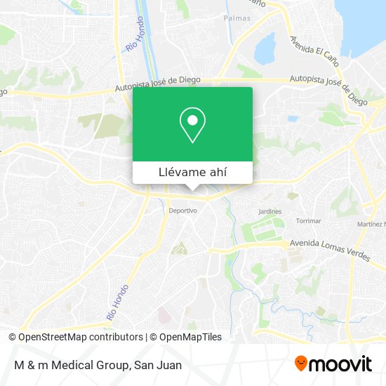 Mapa de M & m Medical Group