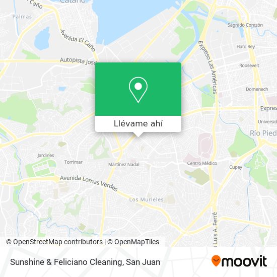 Mapa de Sunshine & Feliciano Cleaning
