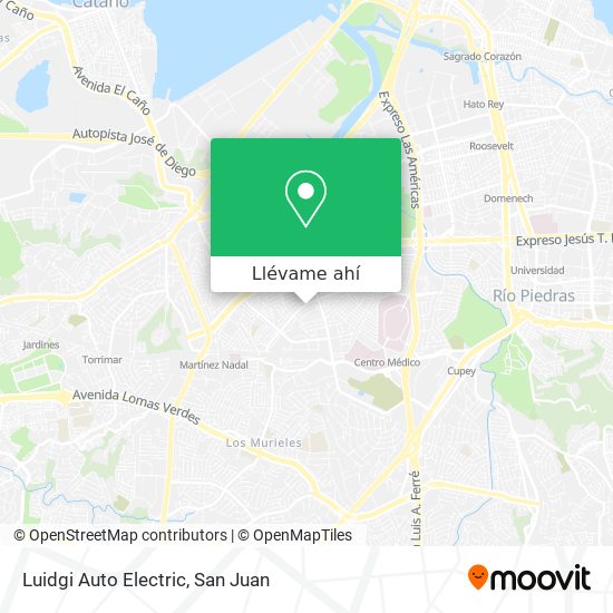 Mapa de Luidgi Auto Electric