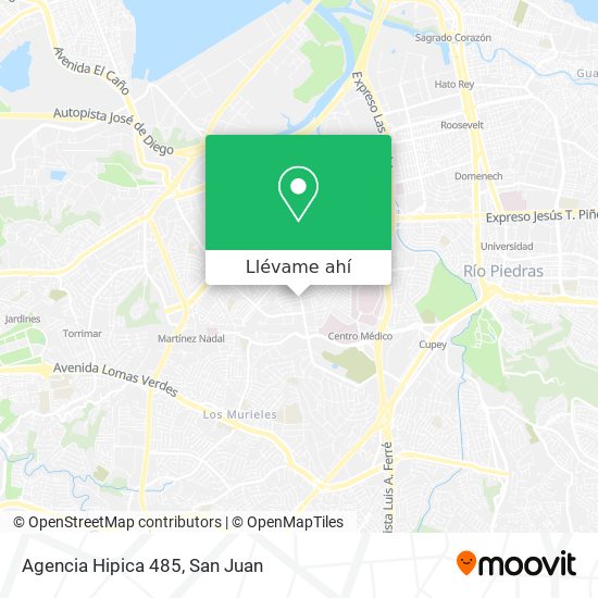 Mapa de Agencia Hipica 485