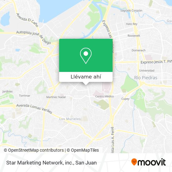 Mapa de Star Marketing Network, inc.