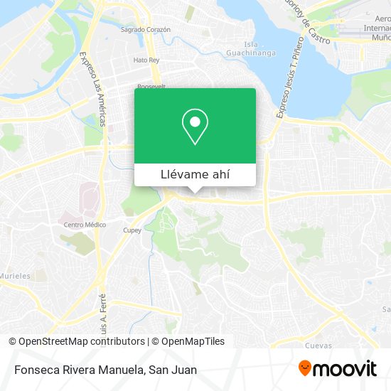 Mapa de Fonseca Rivera Manuela
