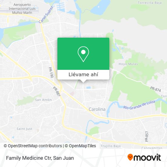Mapa de Family Medicine Ctr