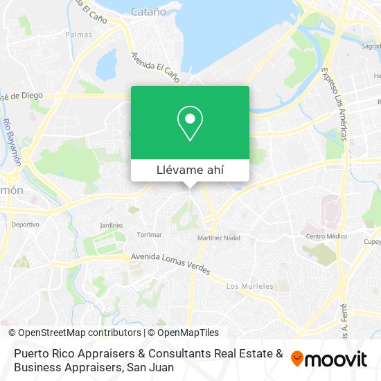 Mapa de Puerto Rico Appraisers & Consultants Real Estate & Business Appraisers