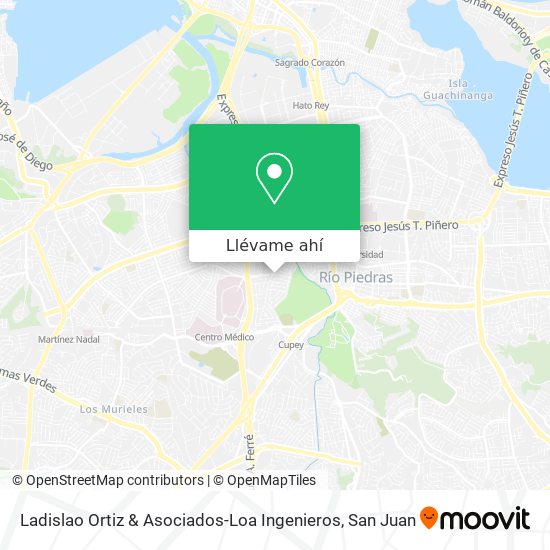 Mapa de Ladislao Ortiz & Asociados-Loa Ingenieros