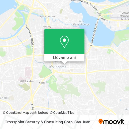 Mapa de Crosspoint Security & Consulting Corp