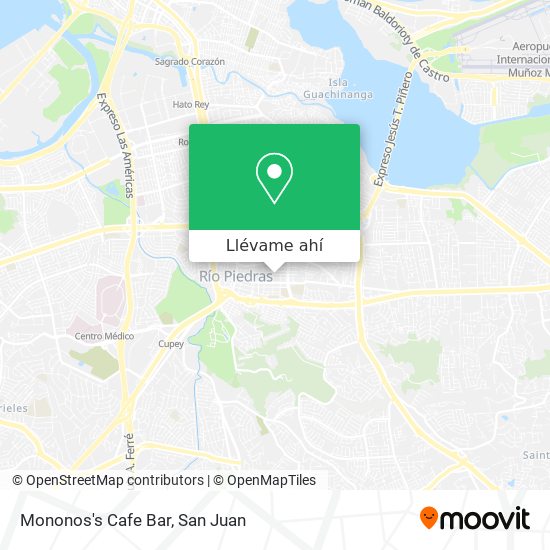 Mapa de Mononos's Cafe Bar