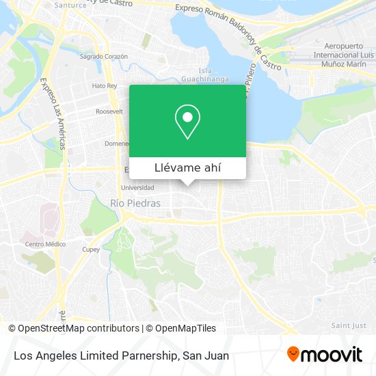 Mapa de Los Angeles Limited Parnership