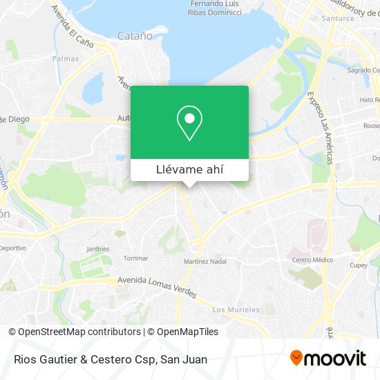 Mapa de Rios Gautier & Cestero Csp