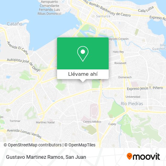 Mapa de Gustavo Martinez Ramos