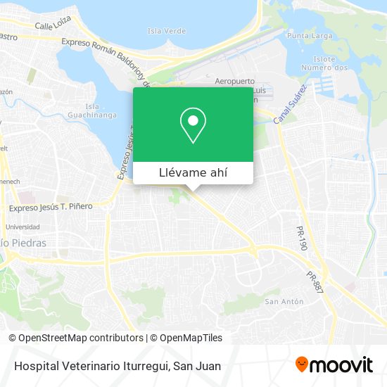 Mapa de Hospital Veterinario Iturregui
