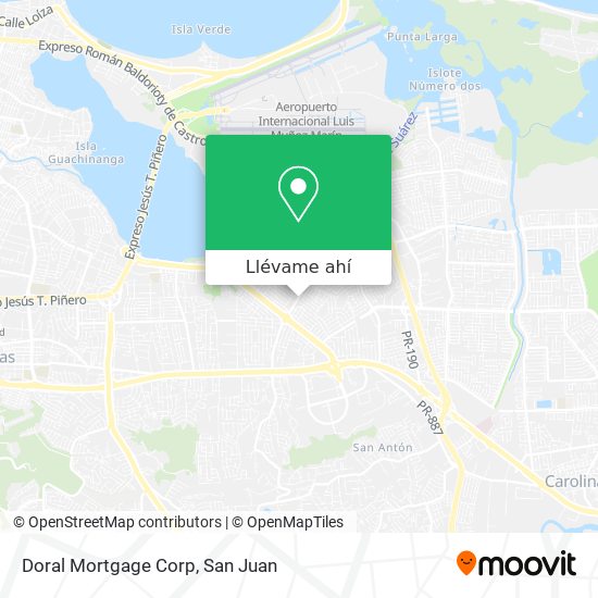 Mapa de Doral Mortgage Corp
