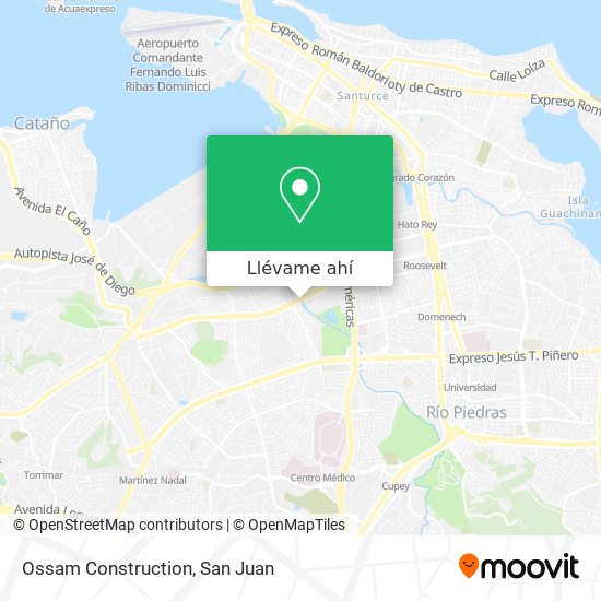 Mapa de Ossam Construction