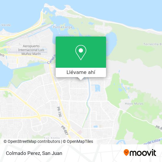 Mapa de Colmado Perez