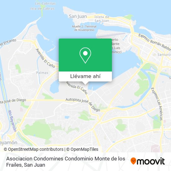 Mapa de Asociacion Condomines Condominio Monte de los Frailes